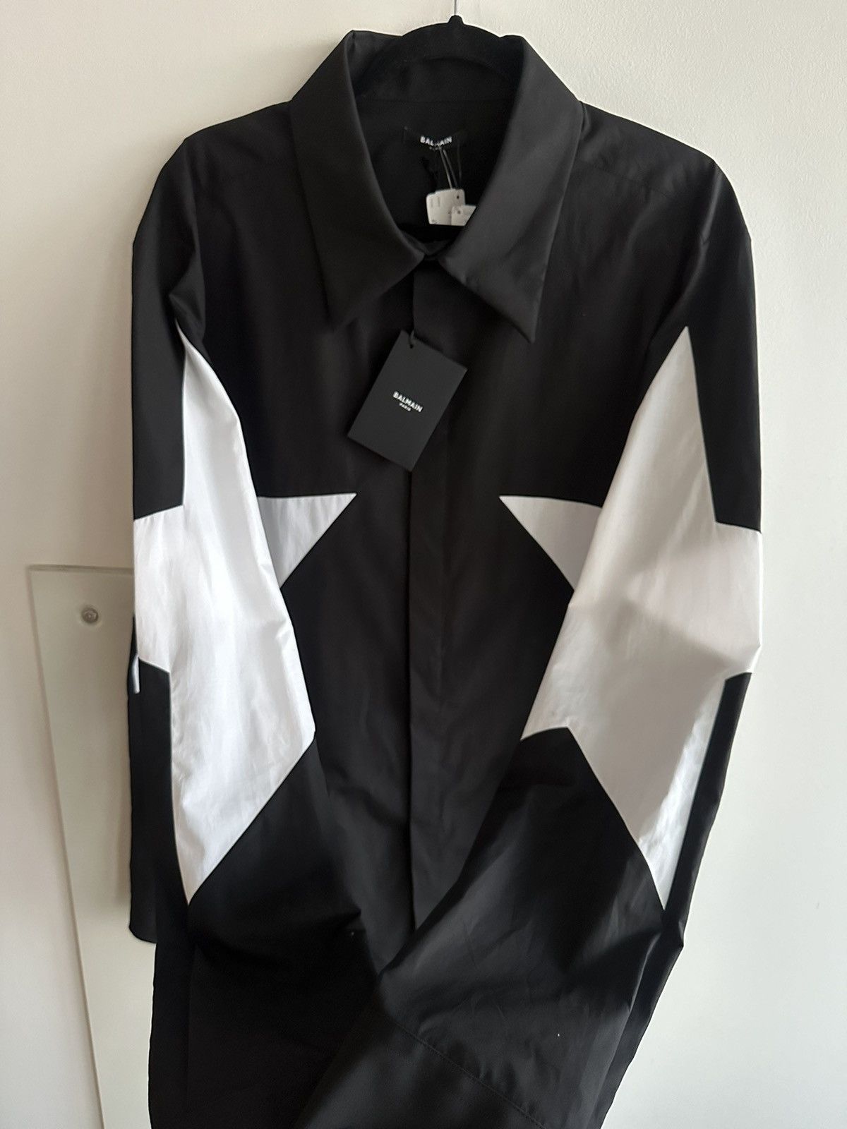 Balmain Rare Runway Brand New Balmain Paris Star Celebrity Shirt Grailed