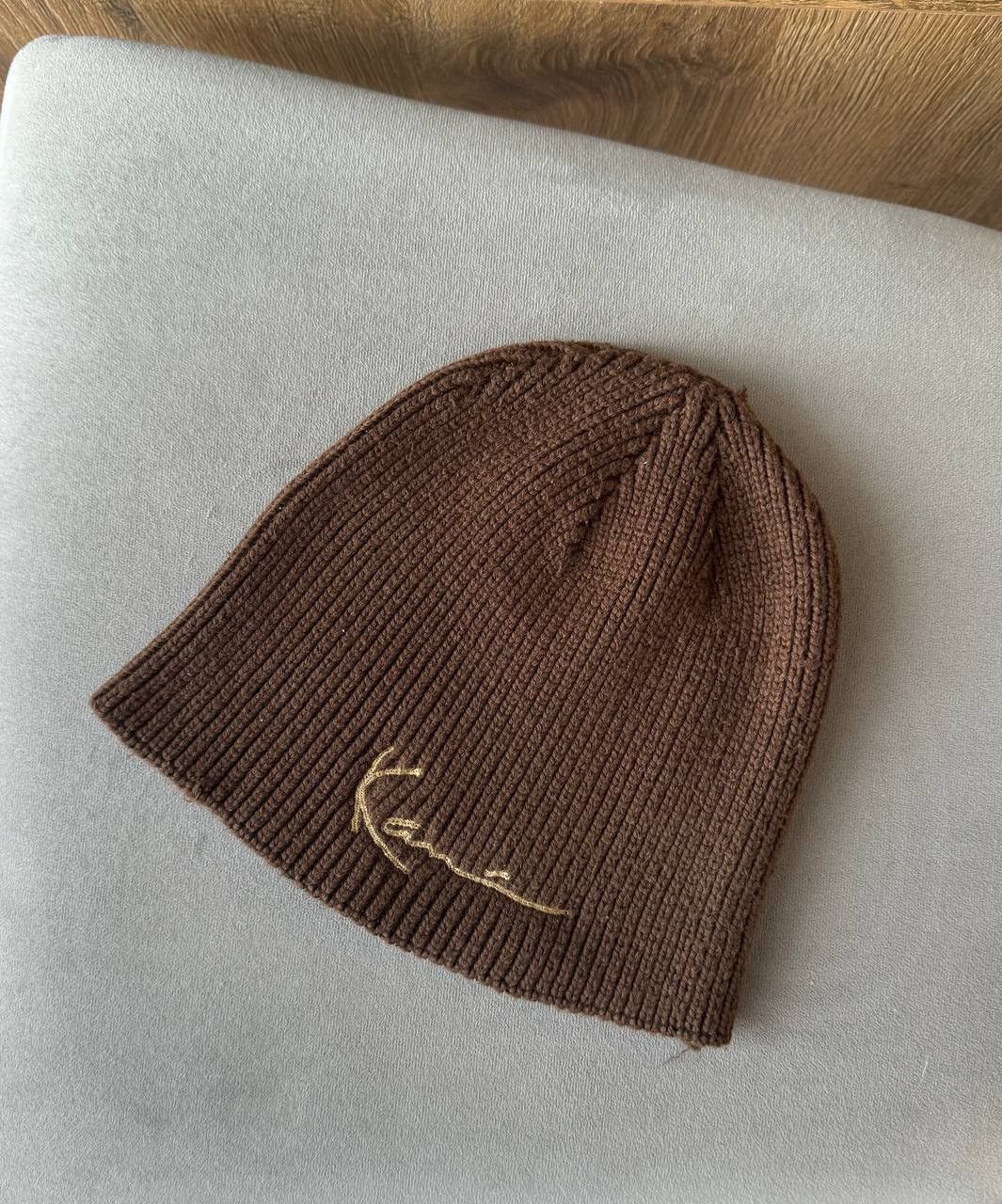 JNCO × Karl Kani × Vintage Vintage 90’s Karl Kani Jeans Hip-Hop Style Beanie Hat Size ONE SIZE - 1 Thumbnail