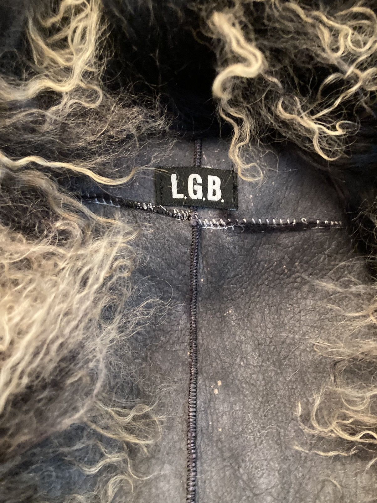 Le Grande Bleu (L.G.B.) L.G.B Tibet lamb fur vest Size US S / EU 44-46 / 1 - 7 Thumbnail