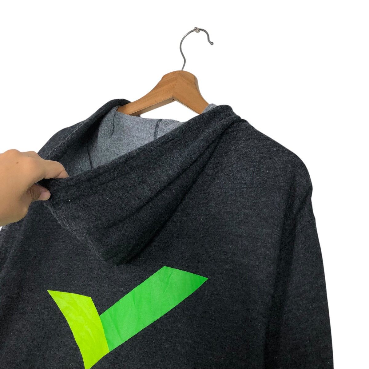 Japanese Brand 📌Vintage Zipper Hoodie Independent Big Logo Issey Miyake Size US M / EU 48-50 / 2 - 11 Thumbnail