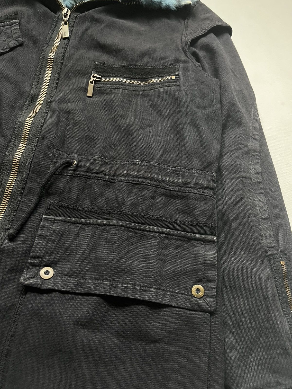 Just Cavalli Just Cavalli Vintage Archive Utility Parka Coat Rabbit Fer Size US M / EU 48-50 / 2 - 3 Thumbnail