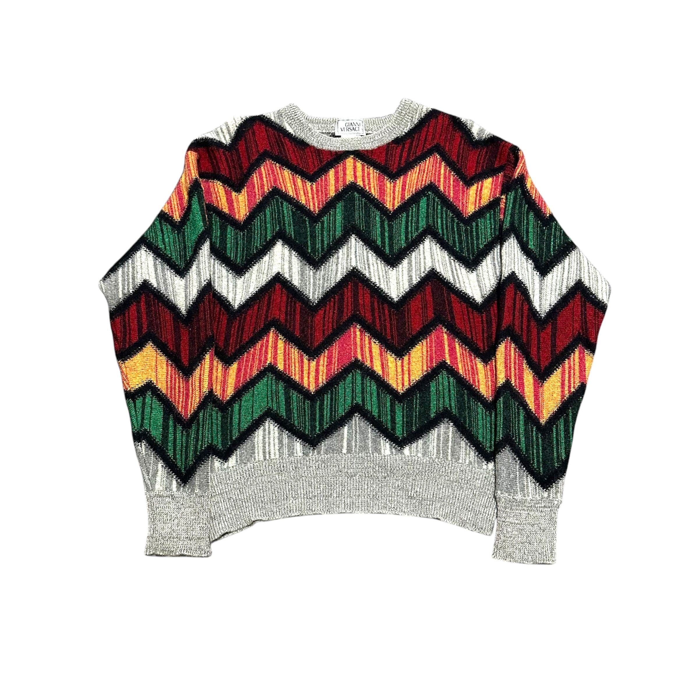 Versace Gianni Versace Knitwear Size US M / EU 48-50 / 2 - 1 Thumbnail
