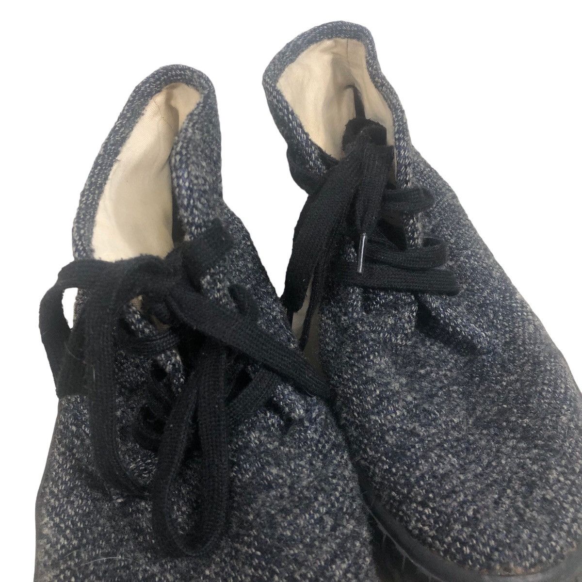 Yohji Yamamoto Yohji Yamamoto Pour Homme Shoes Tweed Chukka Sneakers Size US 9.5 / EU 42-43 - 5 Thumbnail
