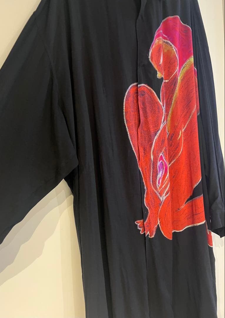 Yohji Yamamoto Yohji Yamamoto Pour Homme 19SS Yuka Asakura Long Shirt Size US L / EU 52-54 / 3 - 3 Thumbnail