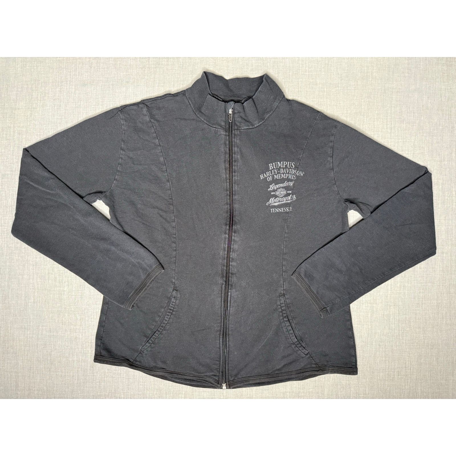 Harley Davidson Vintage Y2K Harley Davidson Memphis Sweatshirt Women’s M Size M / US 6-8 / IT 42-44 - 2 Thumbnail