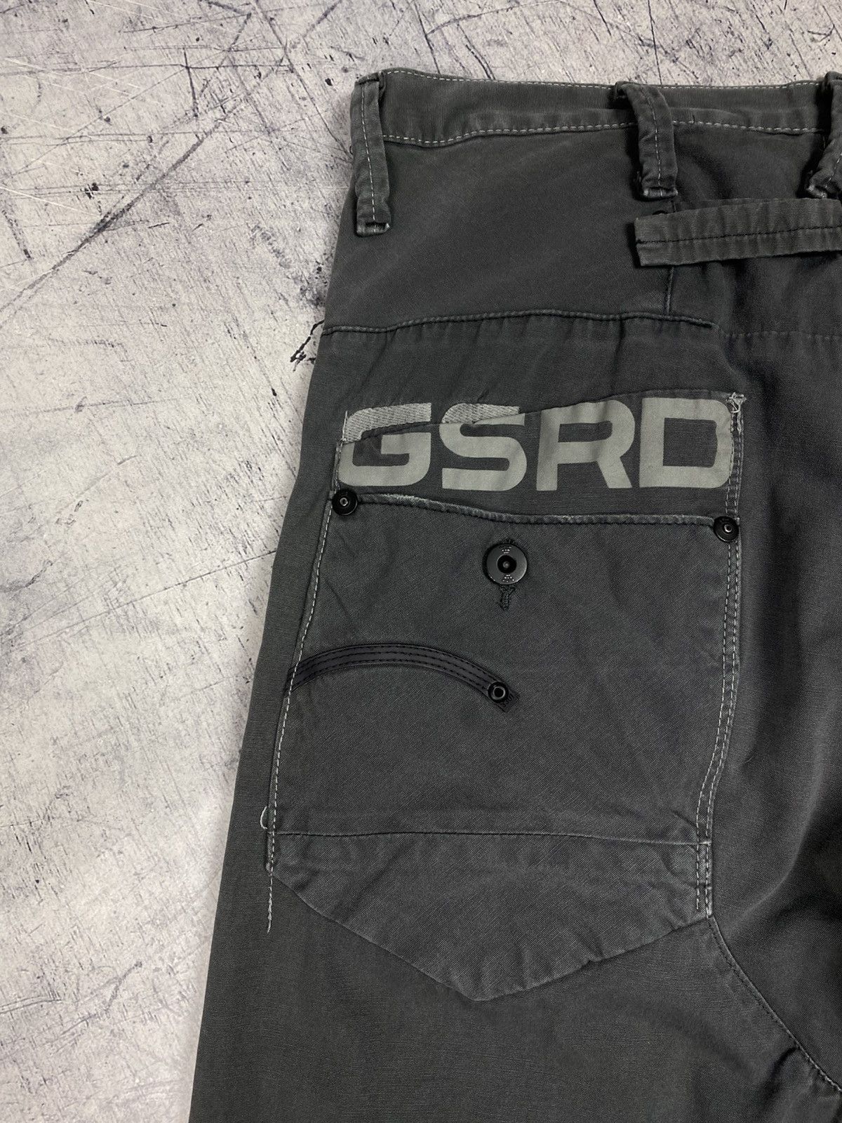 G-Star G-Star RAW GSRD Utility Buckleback Pants Washed Finish Size US 32 / EU 48 - 6 Thumbnail