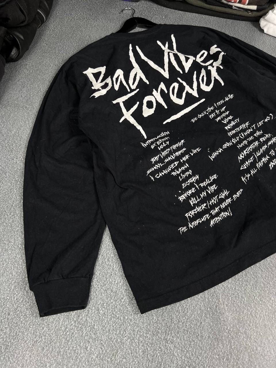 Rap Tees XXXTENTACION Bad Vibes Forever People Suck Longsleeve Size US XXL / EU 58 / 5 - 6 Thumbnail