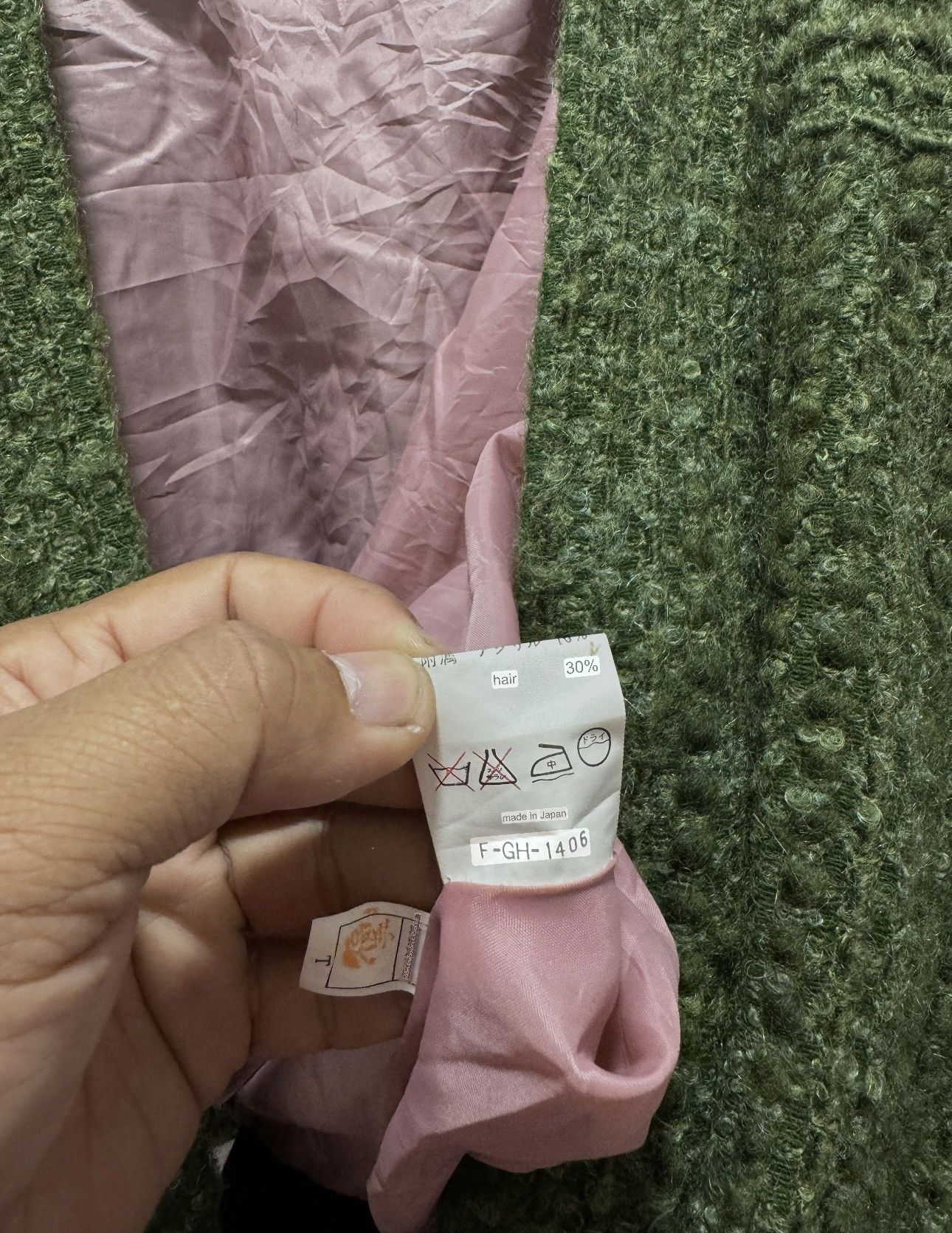 Japanese Brand JAPANESE DESIGN CASHMERE WING STYLE CARDIGAN Size M / US 6-8 / IT 42-44 - 17 Thumbnail