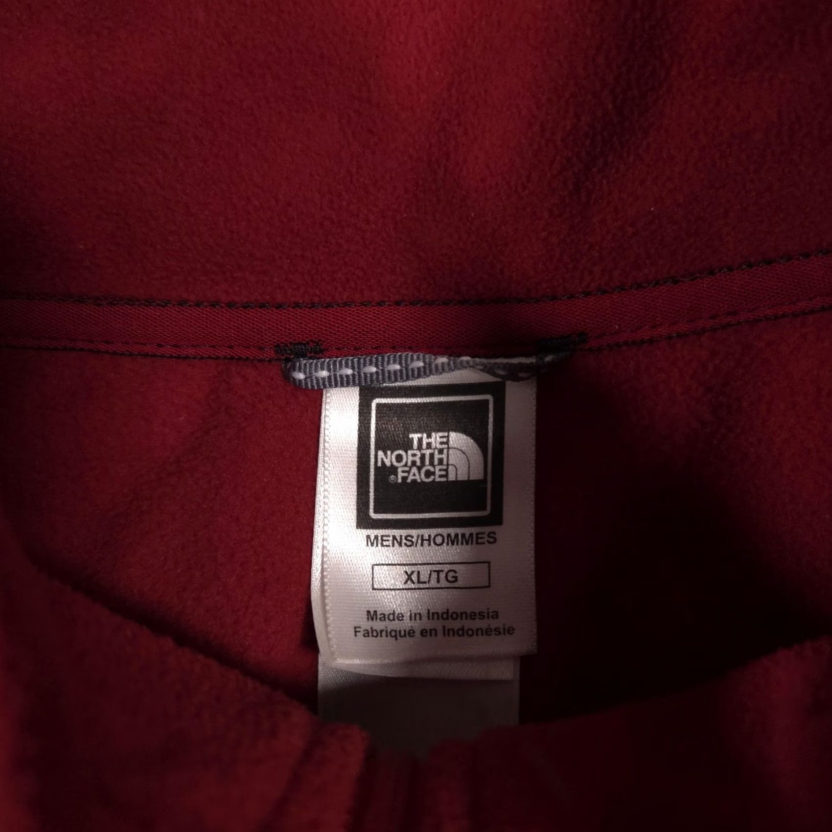 The North Face The North Face Pullover Mens XL Red Gray 1/4 Zip Fleece Hiking Top Outdoor Size US XL / EU 56 / 4 - 6 Thumbnail