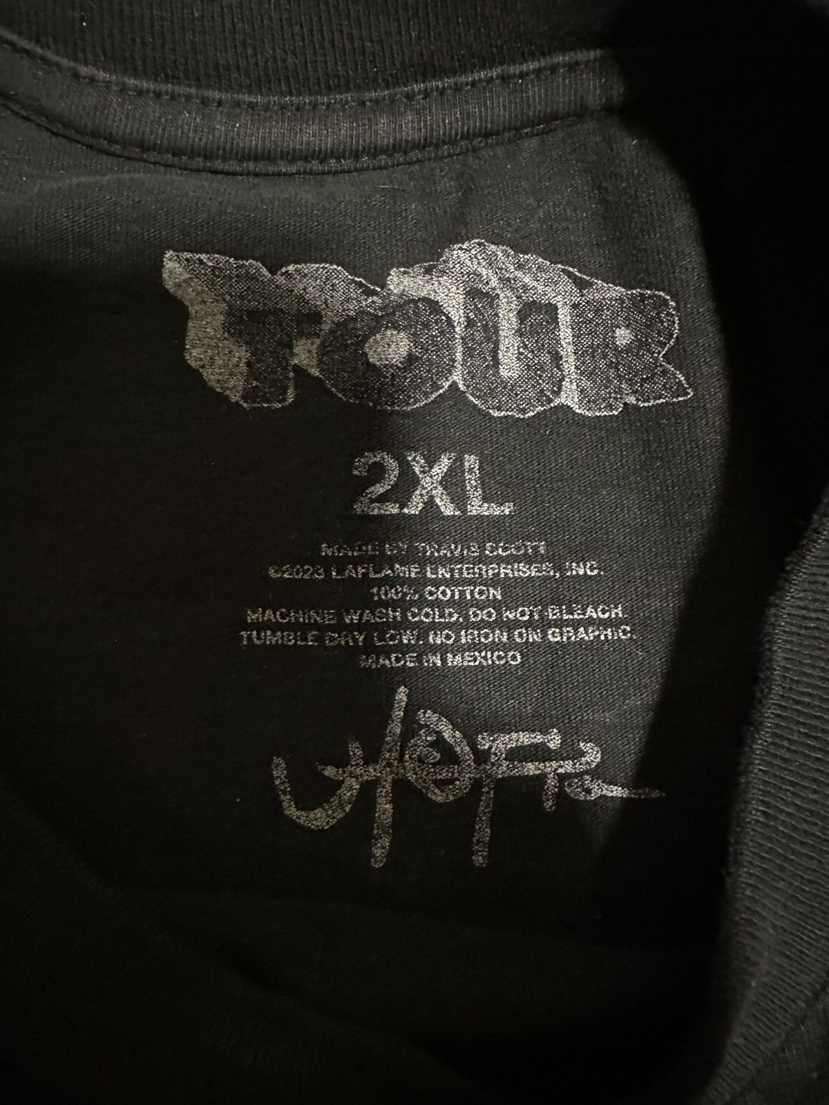 Travis Scott Travis Scott Utopia Circus Maxima Tour Tee Size US XXL / EU 58 / 5 - 3 Thumbnail