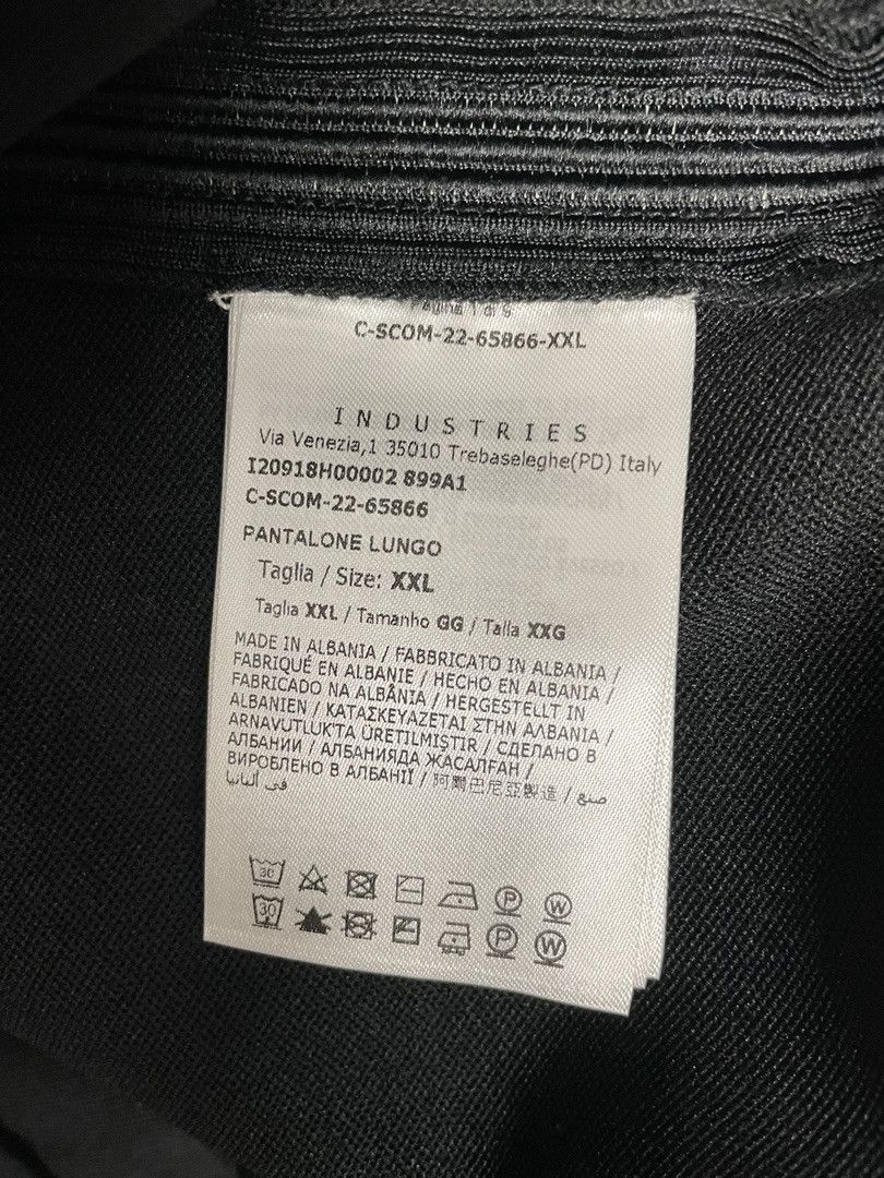 Moncler MONCLER Mens Striped Logo Track Pants Size US 38 / EU 54 - 16 Thumbnail