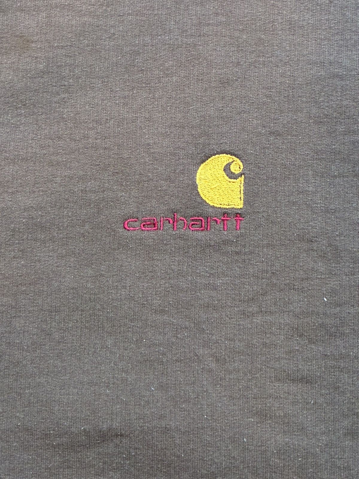 Carhartt Carhartt Thermal Lined Fleece Crewneck Sweatshirt K03 90s Size US M / EU 48-50 / 2 - 9 Thumbnail
