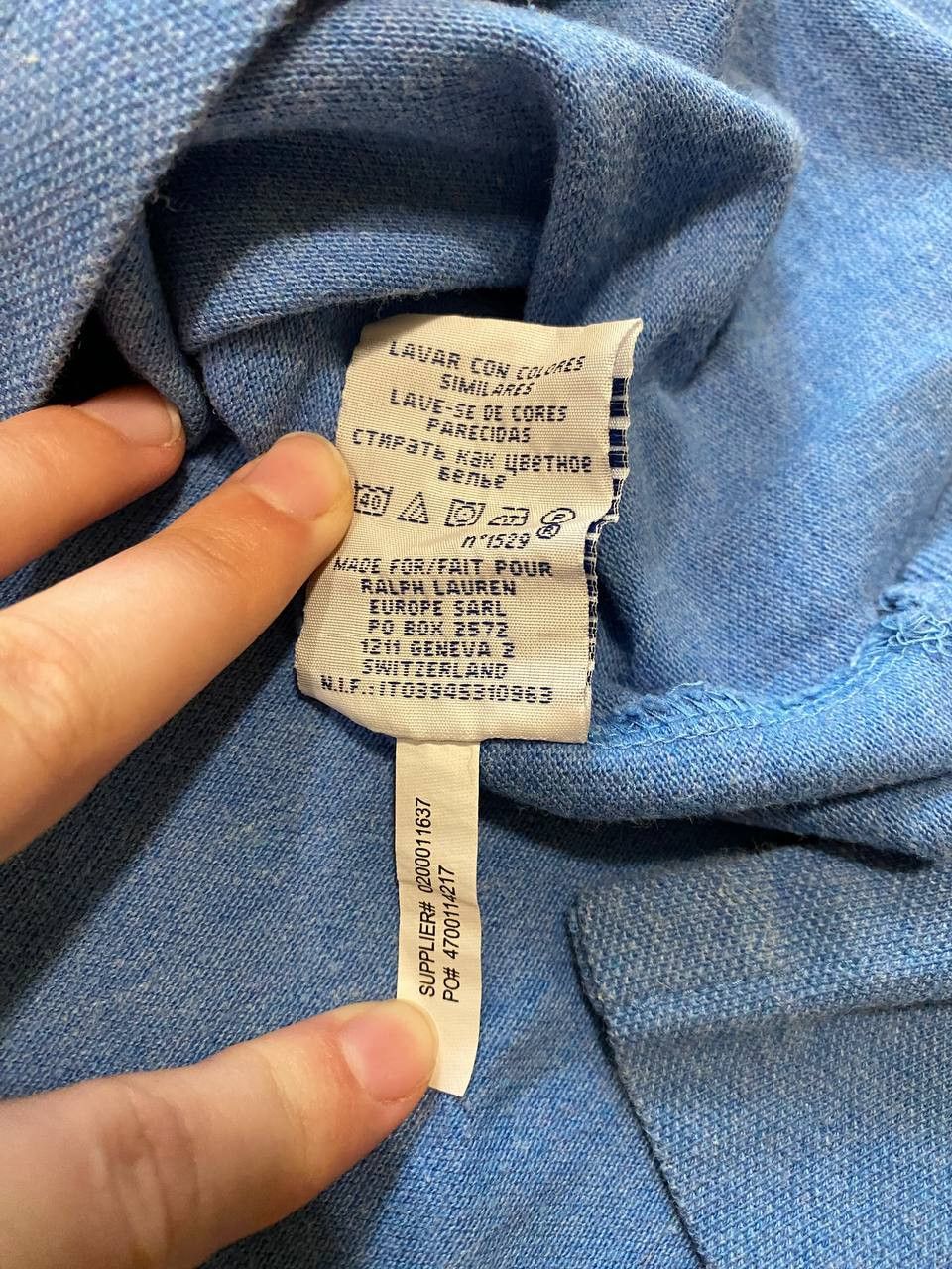 Polo Ralph Lauren Vintage Polo Ralph Lauren Custom Fit Polo Size XL Size US XL / EU 56 / 4 - 4 Thumbnail