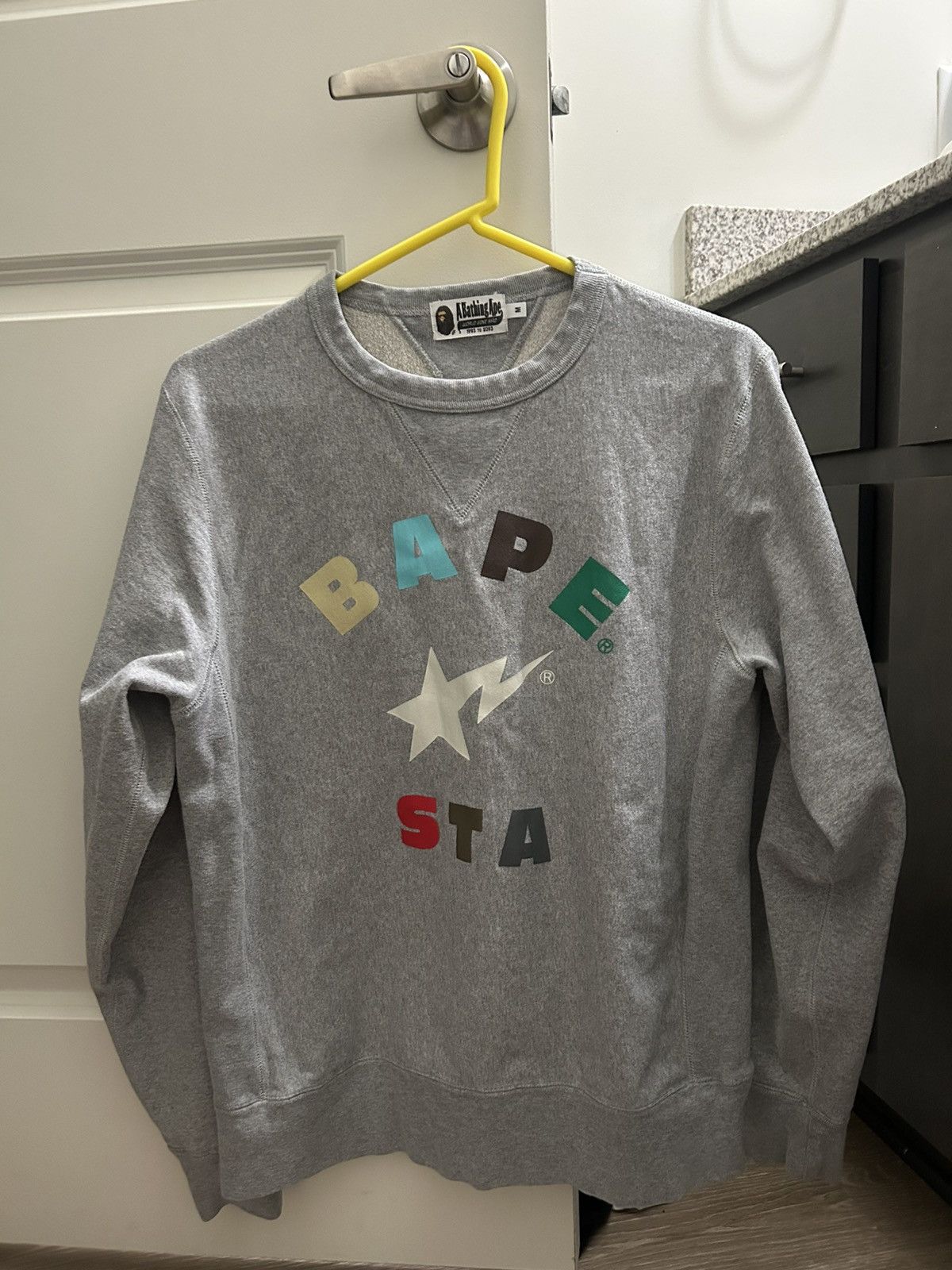 Bape Bape sta crewneck Size US M / EU 48-50 / 2 - 1 Thumbnail