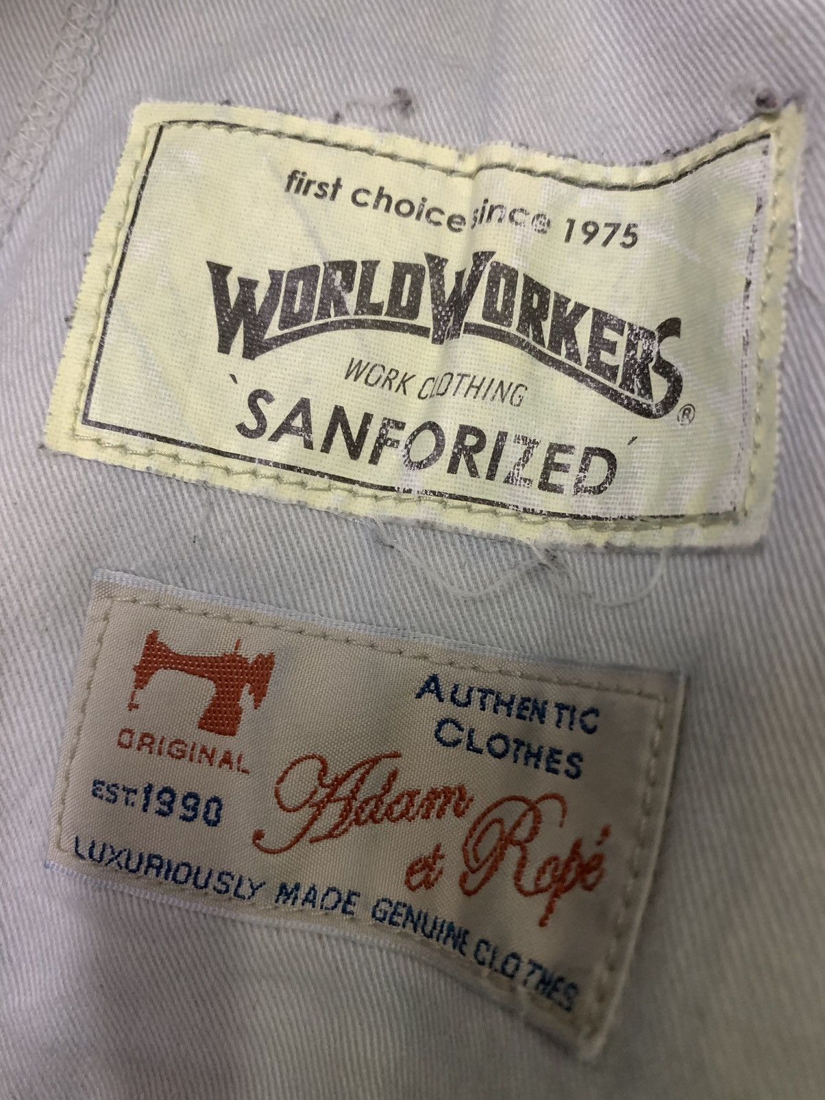 ADAM ET ROPE × Vintage Vintage World Workers Adam At Rope Union Made Pant Size US 30 / EU 46 - 9 Thumbnail