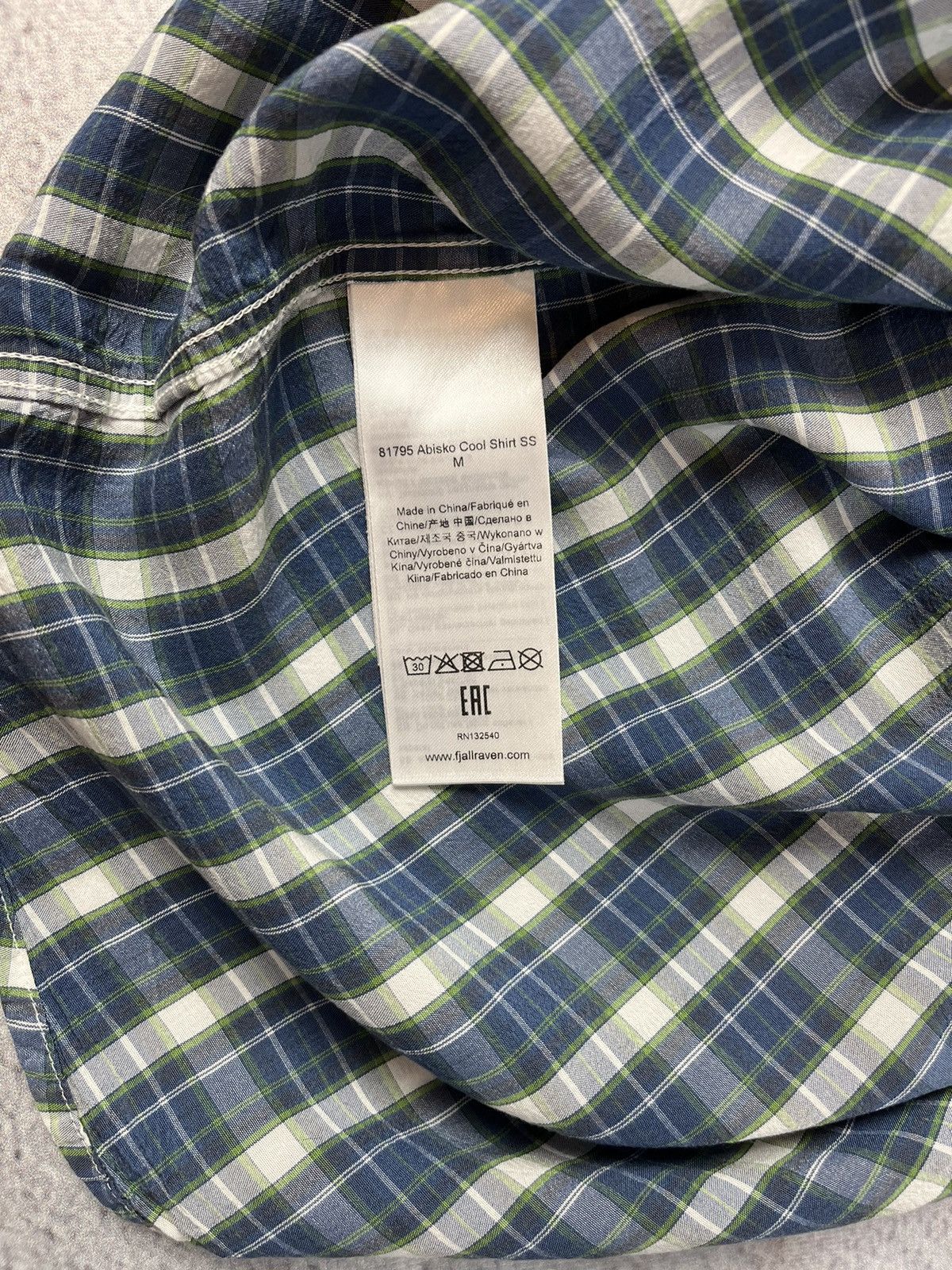 Fjallraven Fjallraven shirt sleeve shirt Size US L / EU 52-54 / 3 - 11 Thumbnail