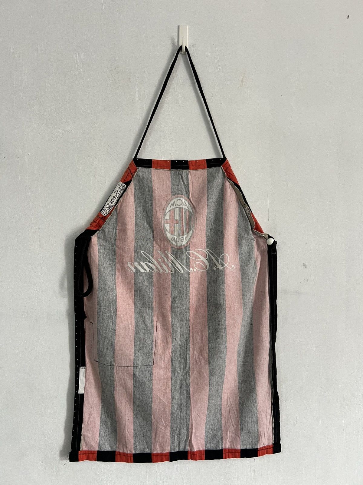Vintage A.C. Milan 1899 Rare Vintage Apron Size ONE SIZE - 2 Thumbnail
