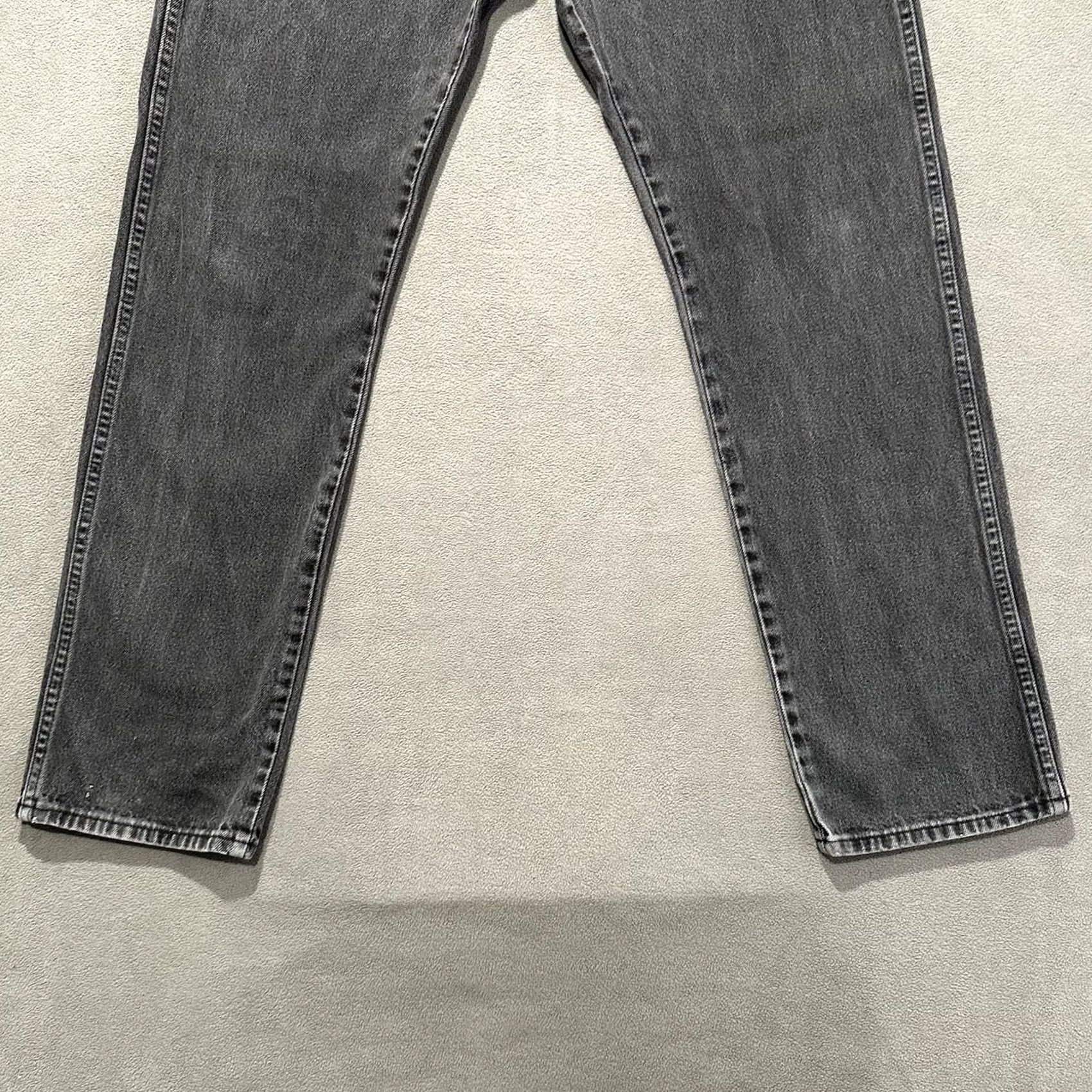 Wrangler Wrangler Jeans Cowboy Cut Original Fit Gray Denim 13MWZWK Mens 36x36 (35x34) GUC Size US 36 / EU 52 - 5 Thumbnail