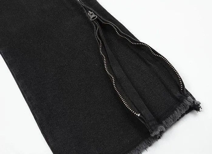 Japanese Brand × Jean Black Flared Denim Jeans Size US 30 / EU 46 - 2 Thumbnail
