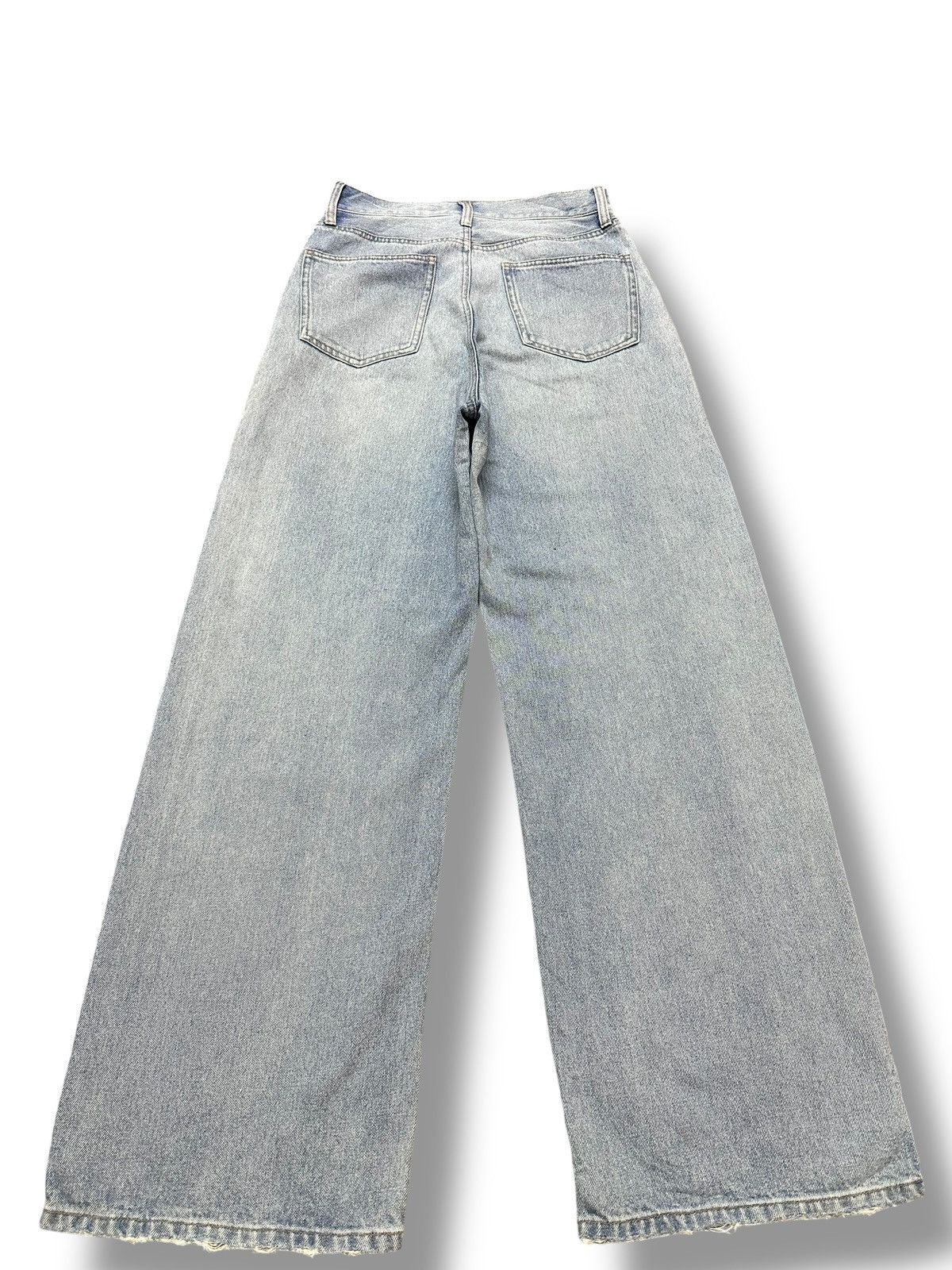 Arpege Story Vintage Baggy Loose Style Jeans With Faded Wash