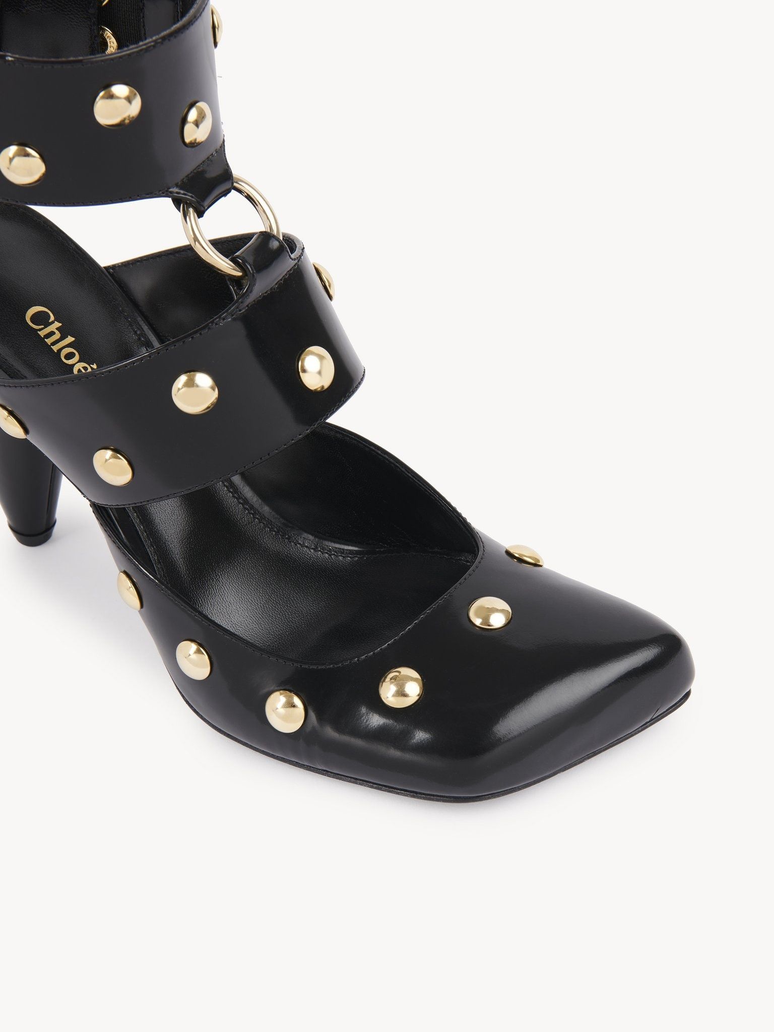 Chloe o1loc1c11025 Jade Pumps in Black Size US 7 / IT 37 - 5 Thumbnail