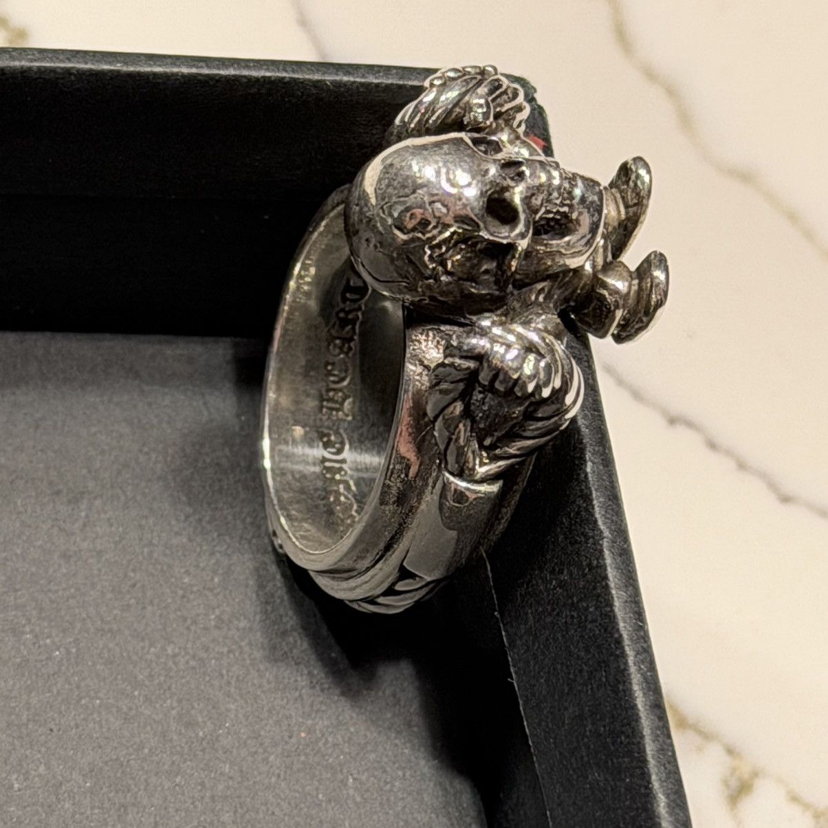 Chrome Hearts Chrome Hearts Tiny Foti Delfino Bracelet 18cm Rare