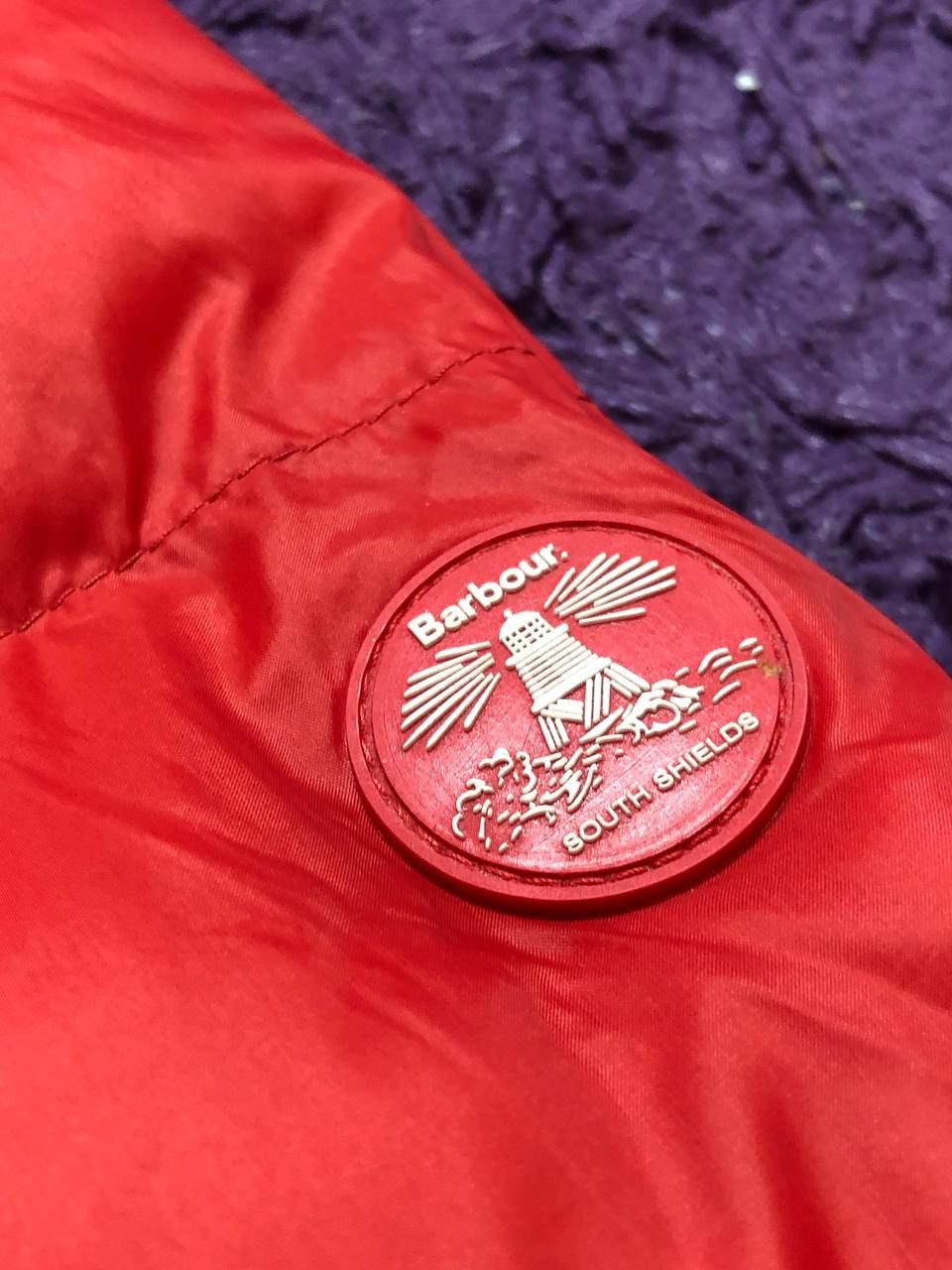 Barbour Vintage Barbour Red Puffer Jacket Size 10 Size L / US 10 / IT 46 - 12 Thumbnail