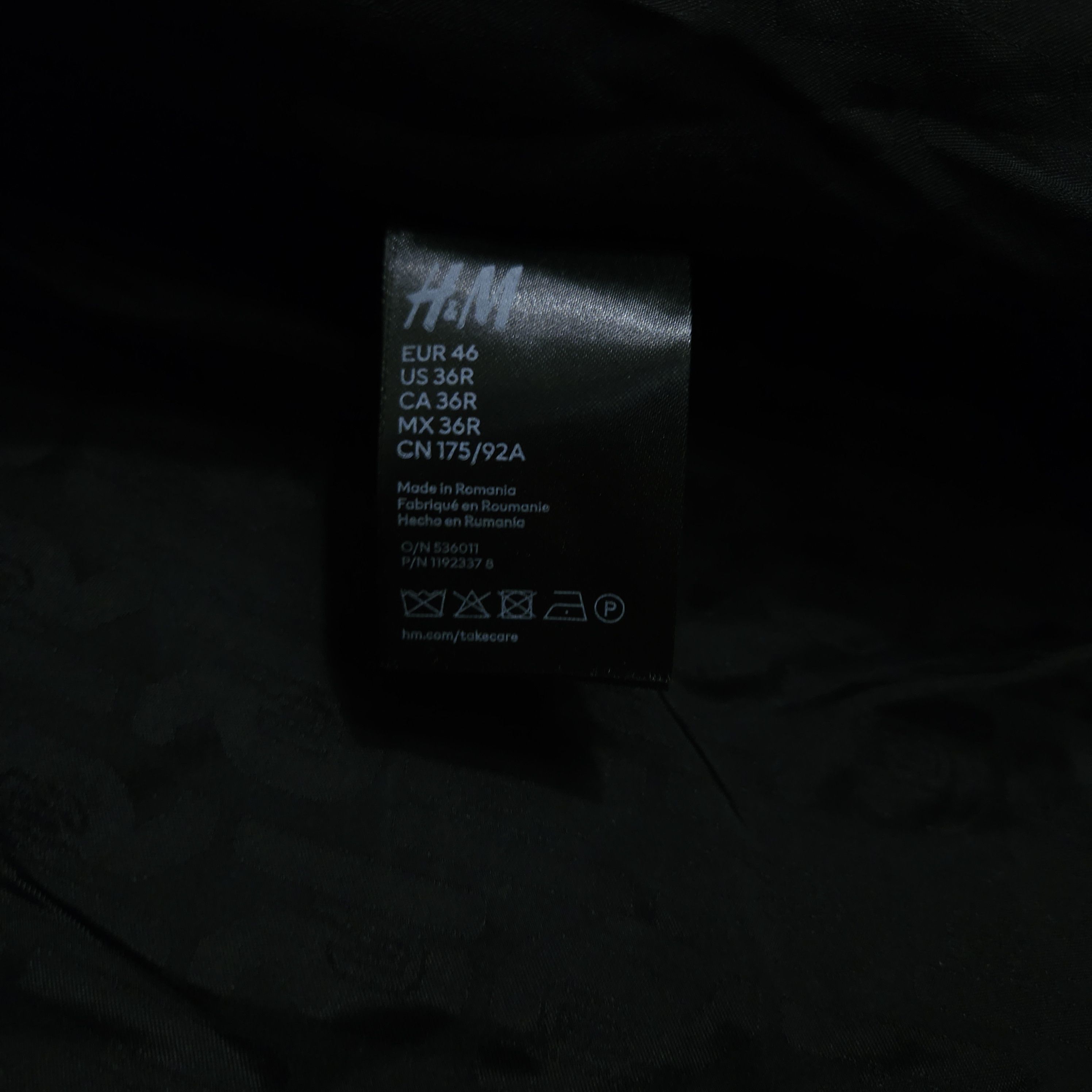 H&M NWOT Paco Rabanne x H&M Pea Coat Wool EUR 46 US 36R Size US S / EU 44-46 / 1 - 7 Thumbnail