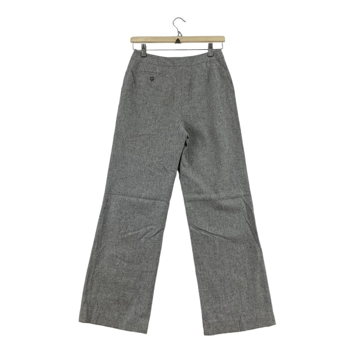 Mosaique MOSAIQUE Straight Cut Grey Casual Trousers Pant Size 27" / US 4 / IT 40 - 3 Thumbnail