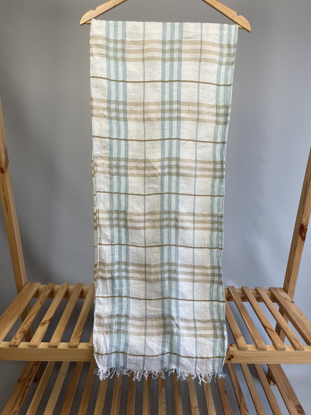 Burberry Burberry linen scarf Size ONE SIZE - 3 Thumbnail