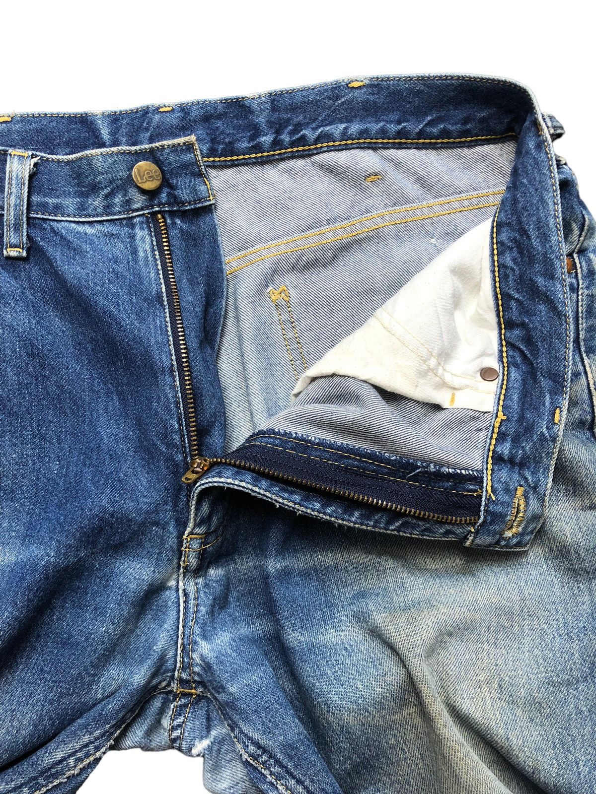 Japanese Brand × Lee × Vintage Vintage Lee Ripped Distressed Denim Jeans Size US 35 - 9 Thumbnail