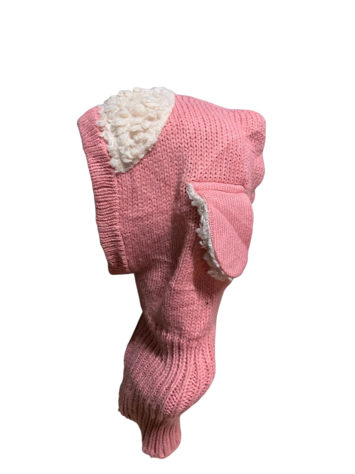 Japanese Brand Winter Lamb Hat Neck Warmer Fleece Ear Size ONE SIZE - 8 Thumbnail
