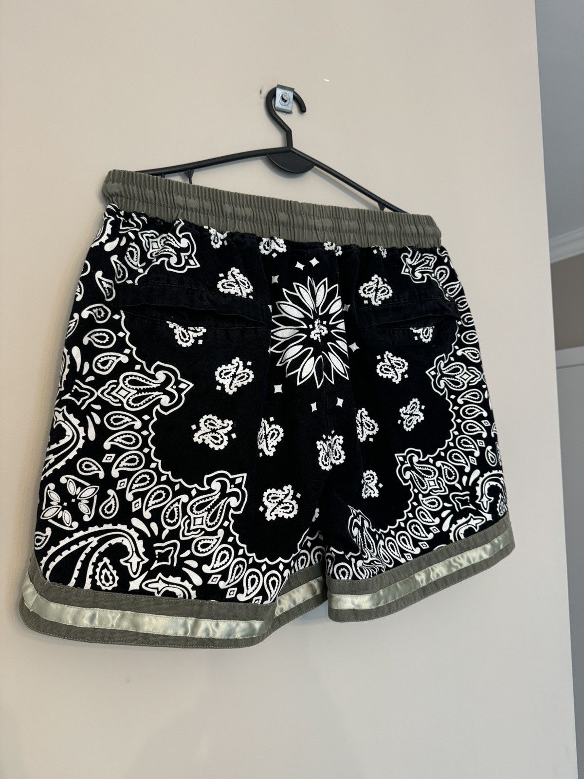 Askyurself Askyurself Paisley Print shorts bandana rare vintage Size US 34 / EU 50 - 5 Thumbnail