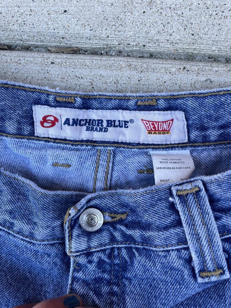 Anchor Blue Beyond Baggy Anchor Blue y2k jorts Size US 40 / EU 56 - 4 Thumbnail