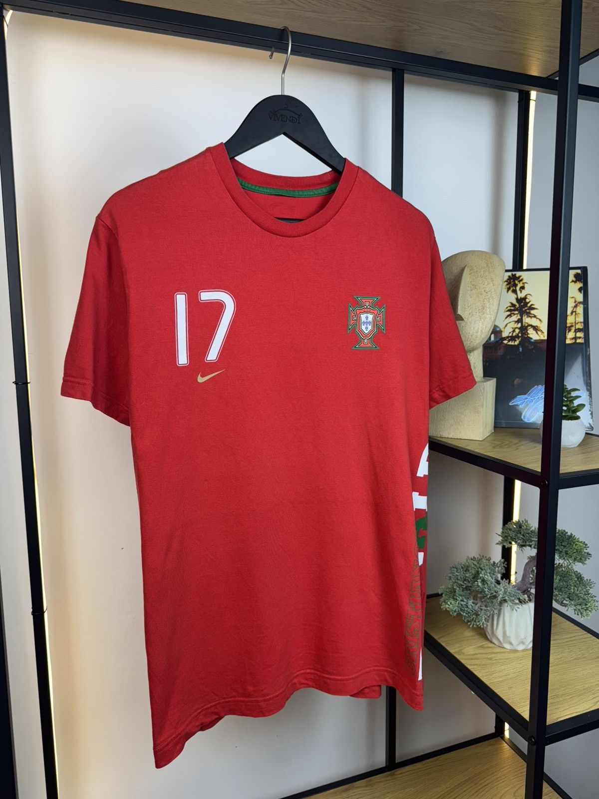 Nike × Vintage Nike Portugal #17 Ronaldo Train Football Jersey Soccer Size US XL / EU 56 / 4 - 2 Thumbnail