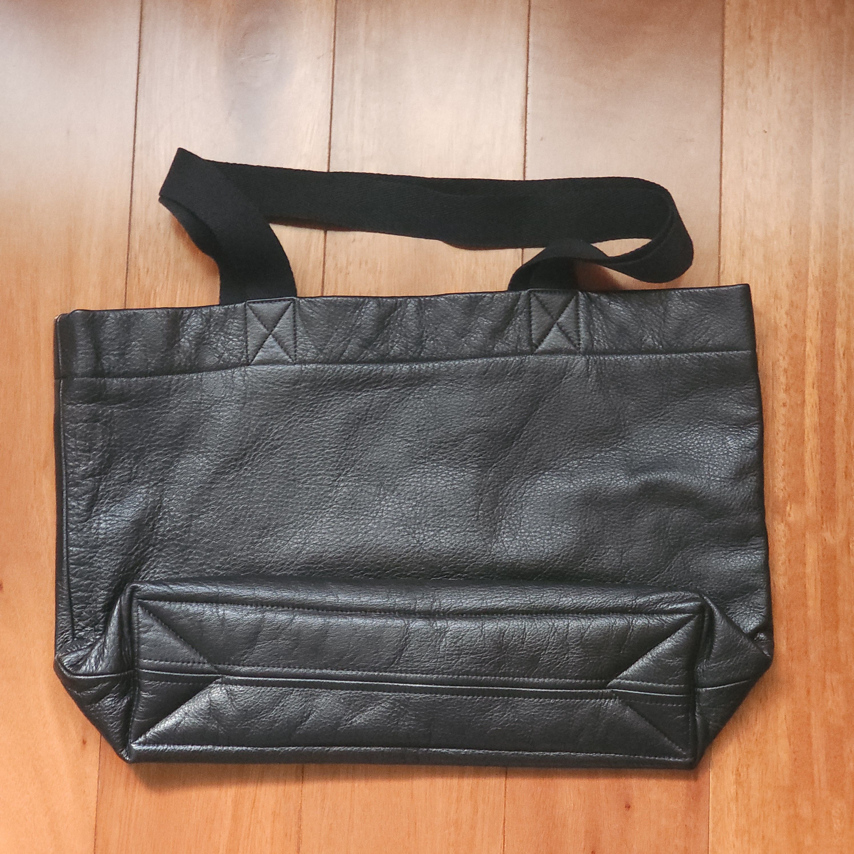 Yohji Yamamoto Yohji Yamamoto Aoyama limited leather tote bag Size ONE SIZE - 3 Thumbnail