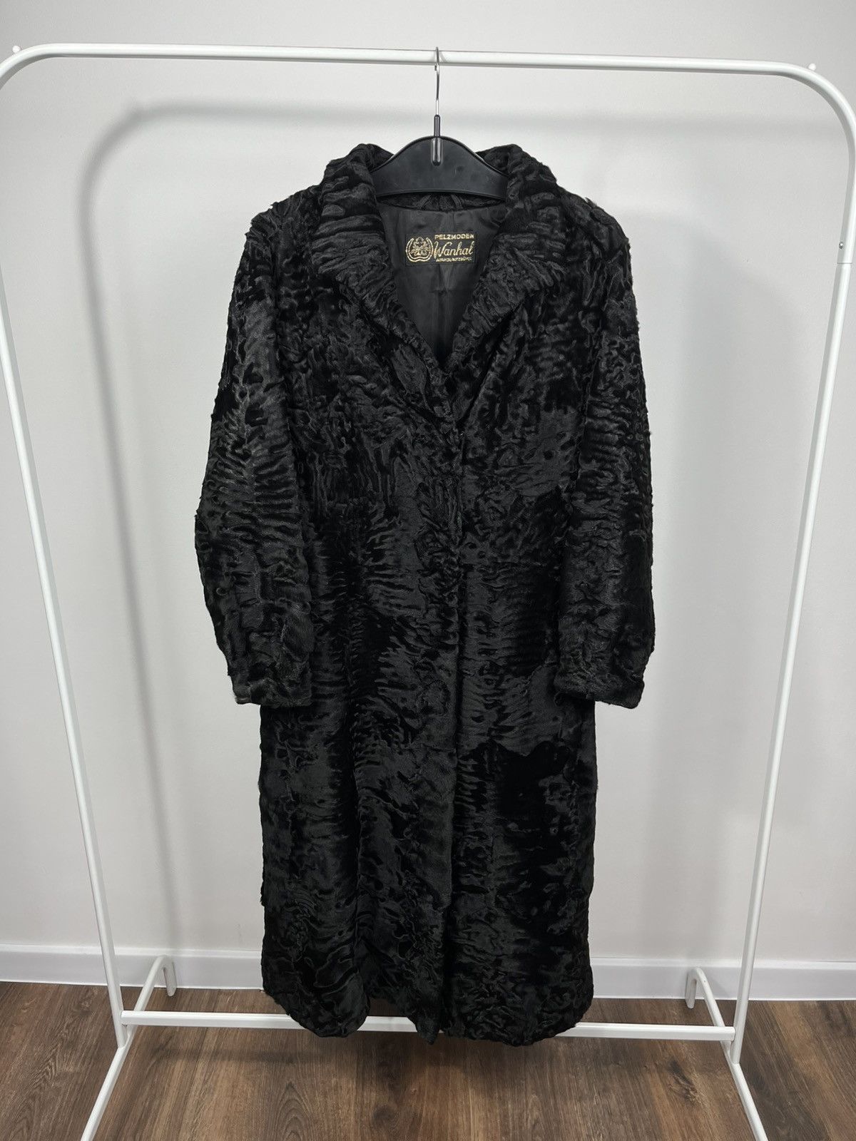 Other Vintage Real Fur Coat Black Long Classic Luxury Warm Winter Size XL / US 12-14 / IT 48-50 - 1 Thumbnail