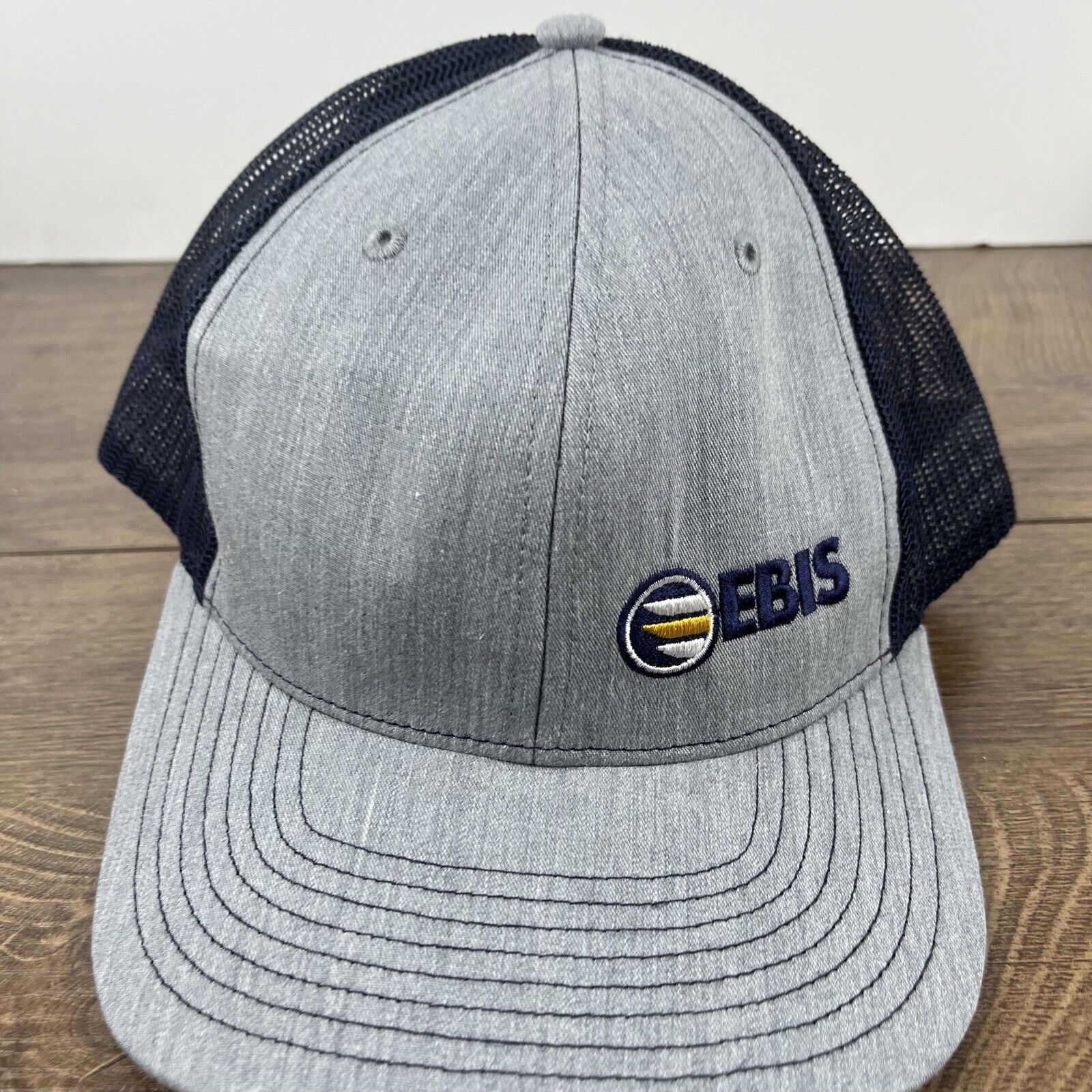 Other EBIS Hat Ebis Snapback Hat Gray Adjustable Hat Adult Fit Gra Size ONE SIZE - 6 Thumbnail