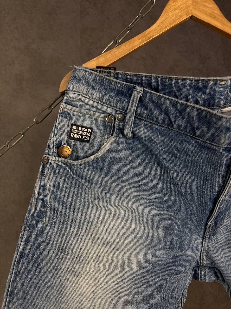 G-Star G Star Raw designer assymmetric jeans Size US 36 / EU 52 - 3 Thumbnail