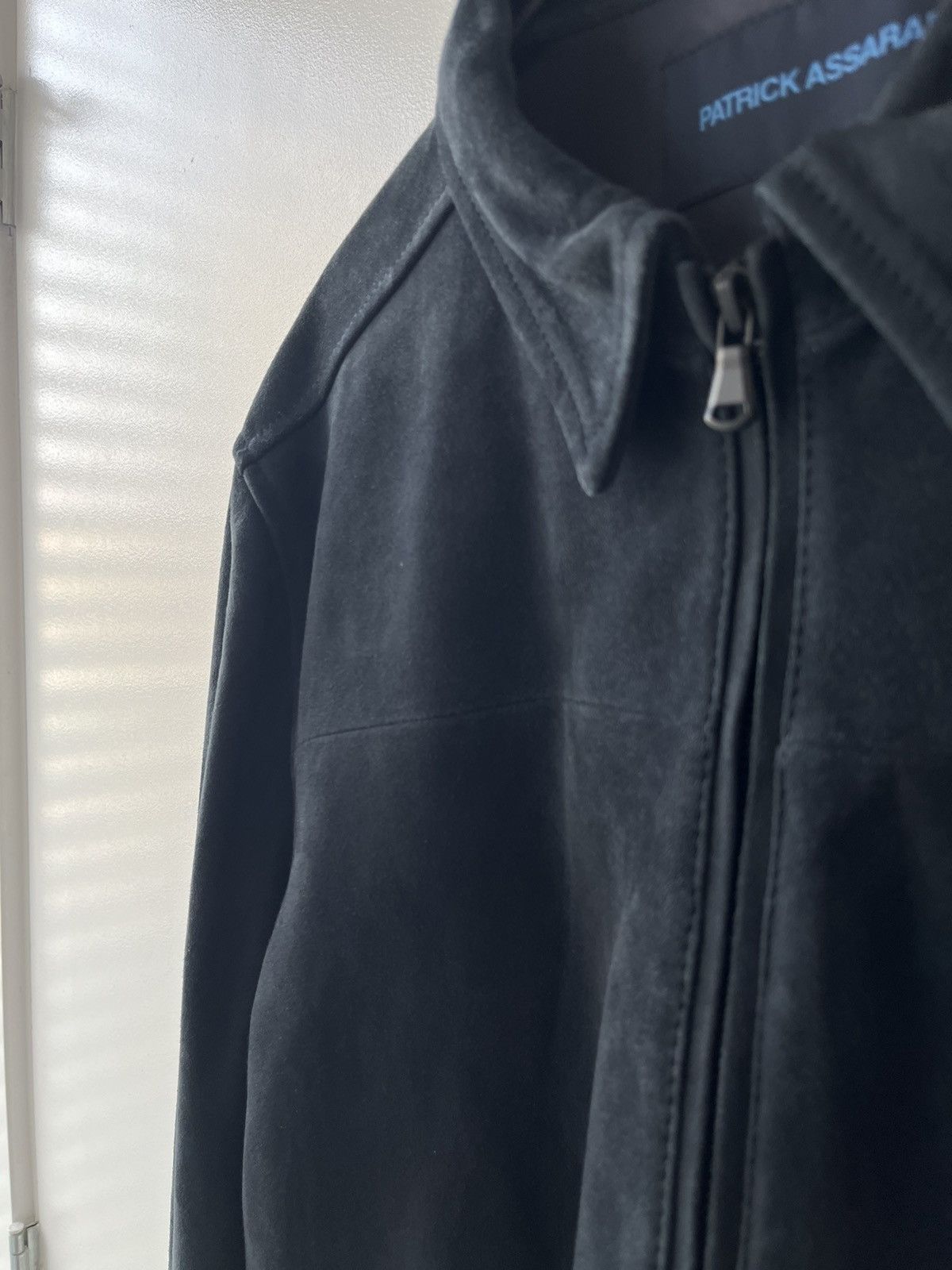 PATRICK ASSARAF NWT PATRICK ASSARAF SUEDE SHIRT JACKET MIDNIGHT LARGE Size US L / EU 52-54 / 3 - 3 Thumbnail