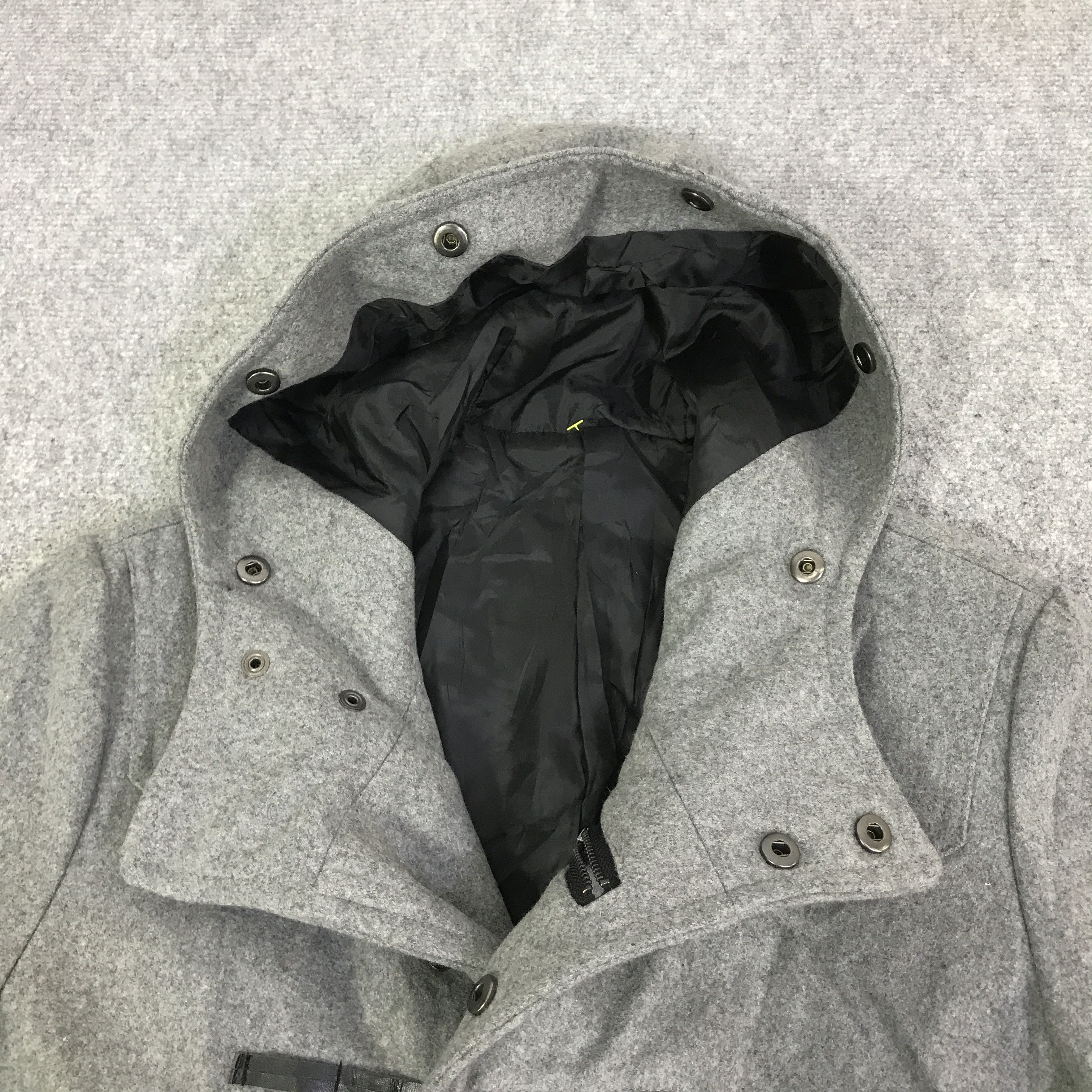 semanticdesign SEMANTIC DESIGN WOOL HOODIE JACKET K82B6 Size US M / EU 48-50 / 2 - 8 Thumbnail