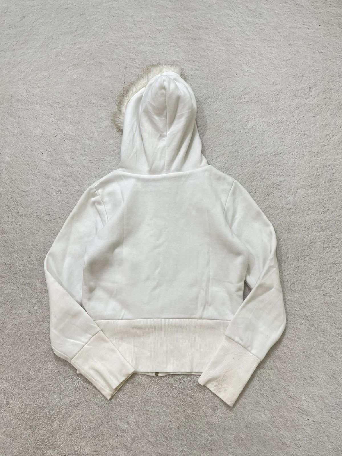 If Six Was Nine 2000s Archival White Faux Fur Hooded Leopard Y2K Hysteric if Size US S / EU 44-46 / 1 - 7 Thumbnail