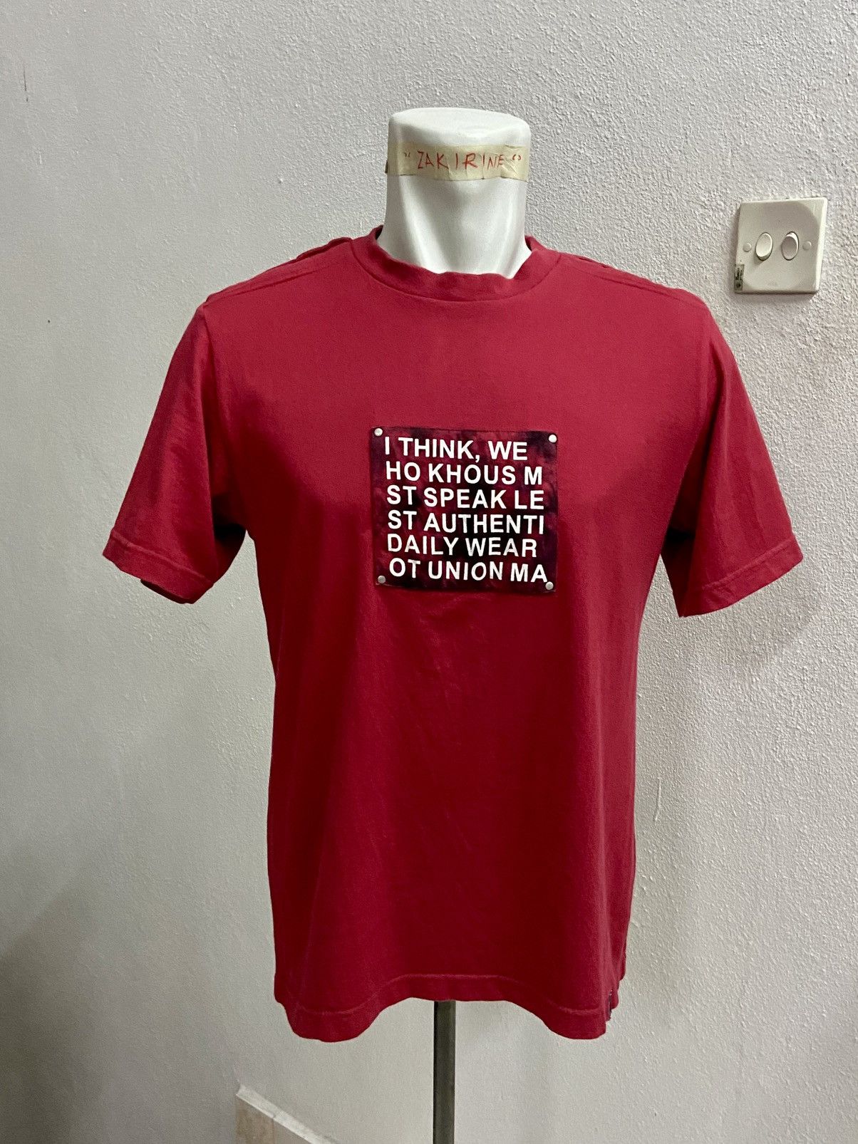 In The Attic IN THE ATTIC " BLOOD ON YOUR HAND " SEDITIONARY TEE Size US M / EU 48-50 / 2 - 2 Thumbnail