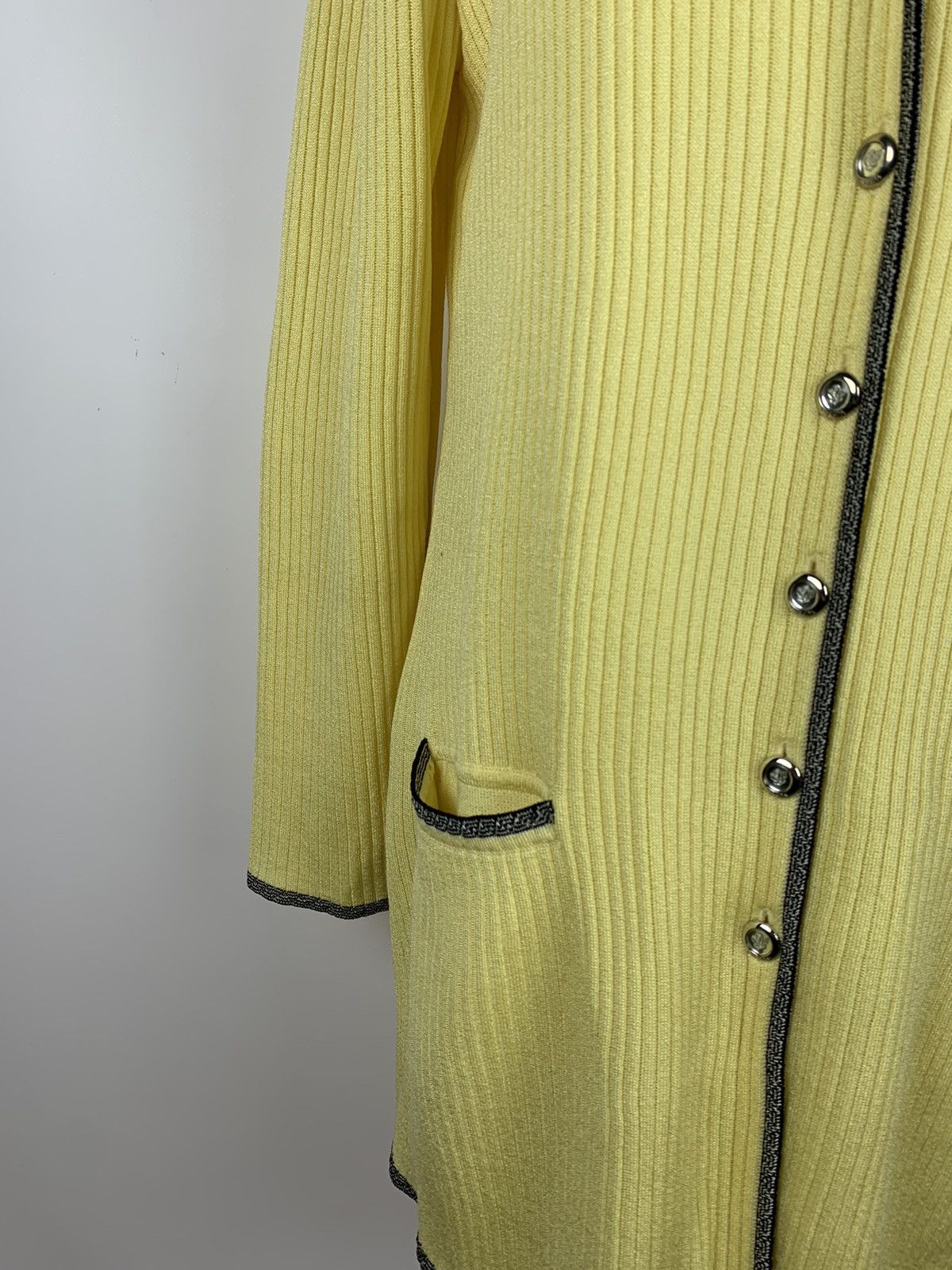 Escada Vintage Escada by Margaretha Ley Knit Heavyweight Cardigan Size S / US 4 / IT 40 - 4 Thumbnail