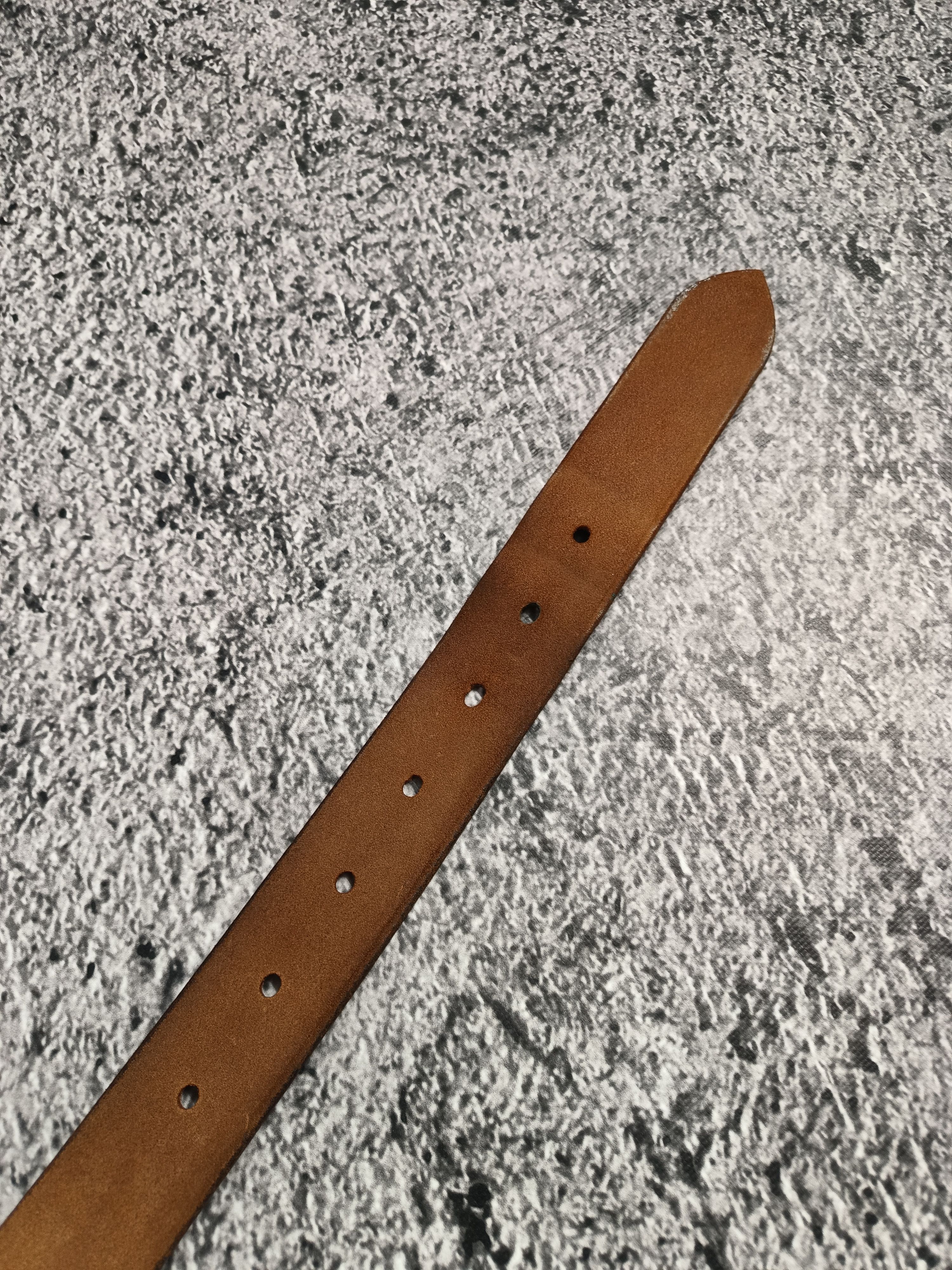 Levi's × Levi's Vintage Clothing × Vintage Vintage Levis Belt 80s 90s Brown Buckle Metal Size 42 - 7 Thumbnail