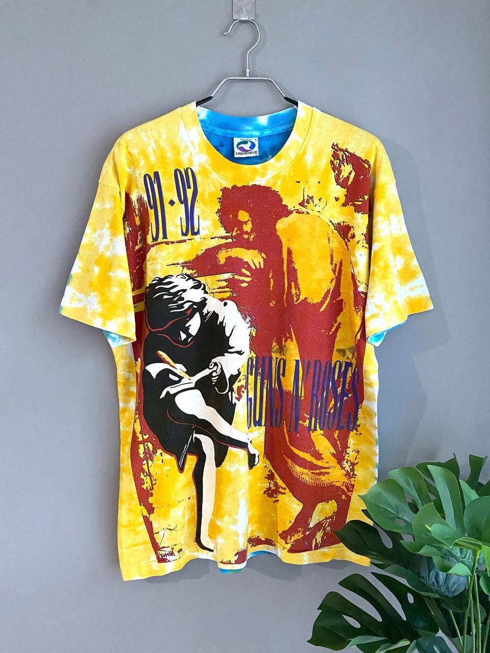 Guns N Roses × Rock Band × Vintage Guns N Roses 91s ILLUSION TOUR 