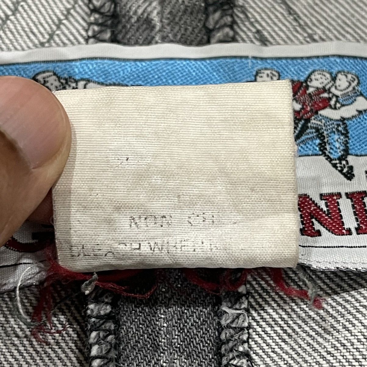Designer × Giovanni Valentino × Vintage Vintage GIOVANNI Bondage Denim Jacket Size US XL / EU 56 / 4 - 19 Thumbnail