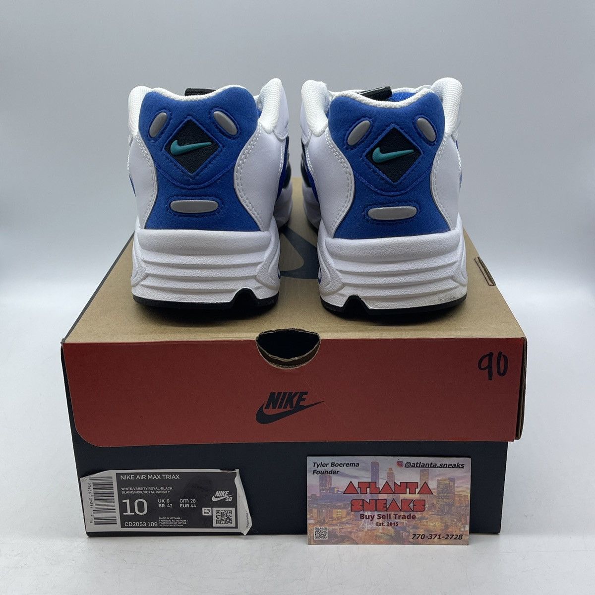 Nike Air max triax 96 royal Size US 10 / EU 43 - 3 Thumbnail