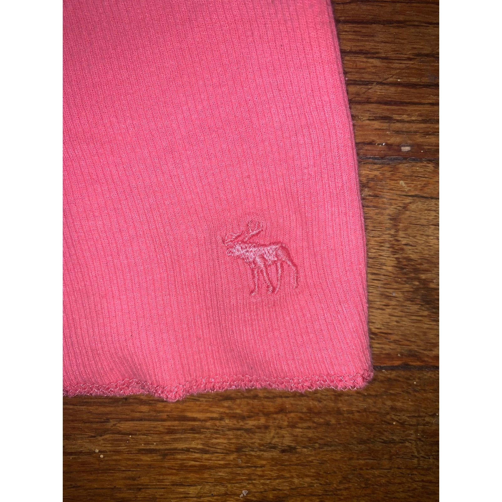 Abercrombie & Fitch Abercrombie & Fitch Pink Lace Trim Tank Top Large Y2K Cami Size L / US 10 / IT 46 - 9 Thumbnail