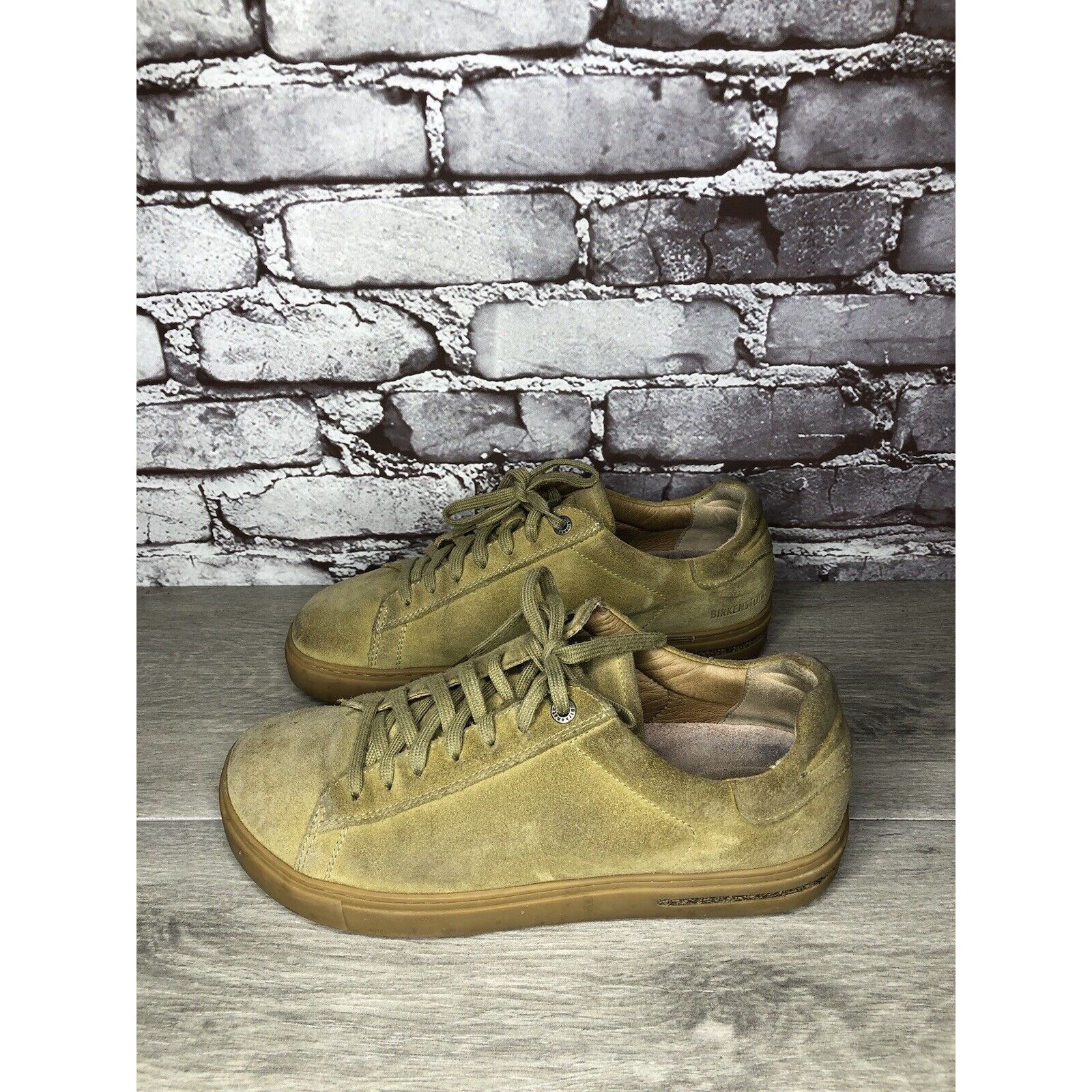 Birkenstock Birkenstock Brown Suede Lace Up Low Comfort Sneakers Shoes W Size US 10 / IT 40 - 16 Thumbnail